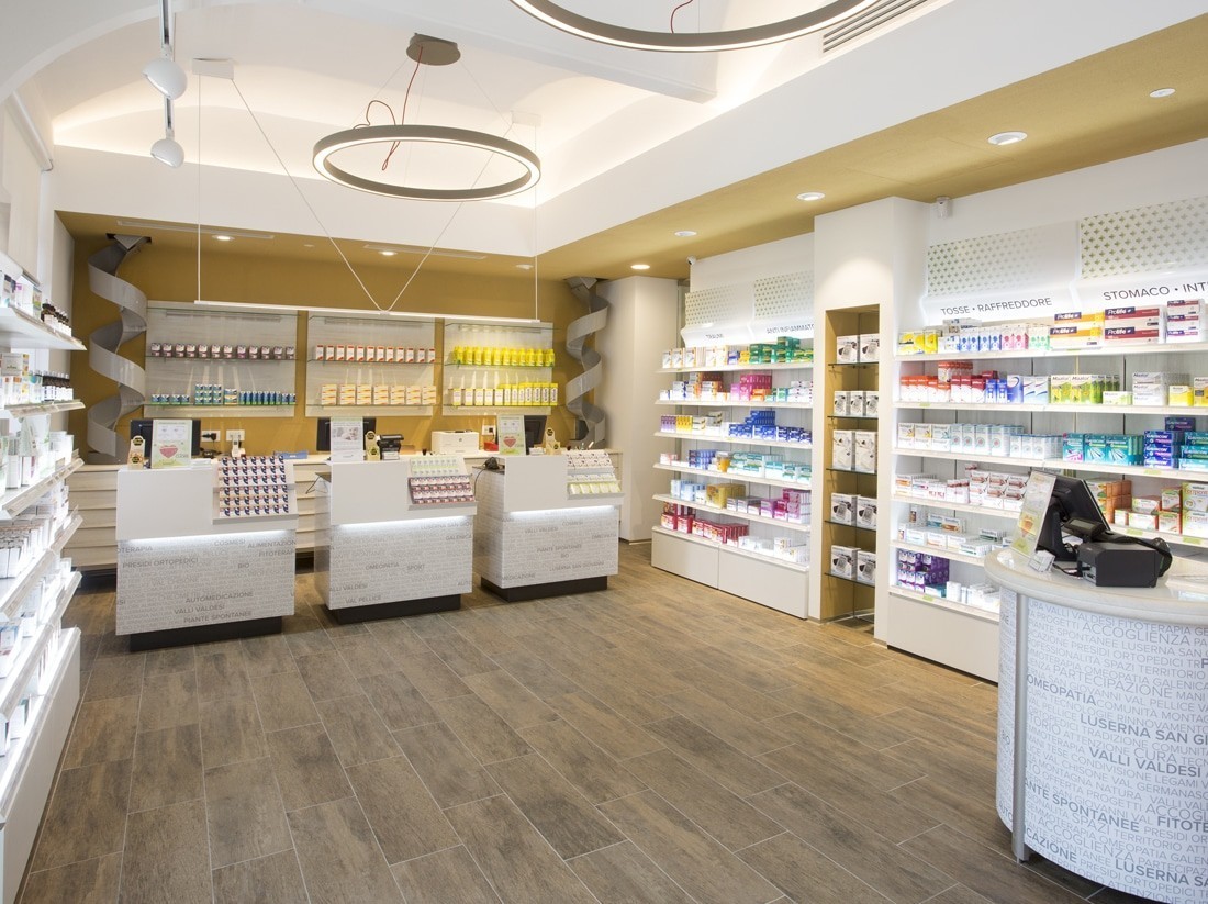 Pharmacy design Italy