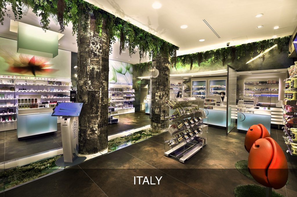 pharmacy design italy